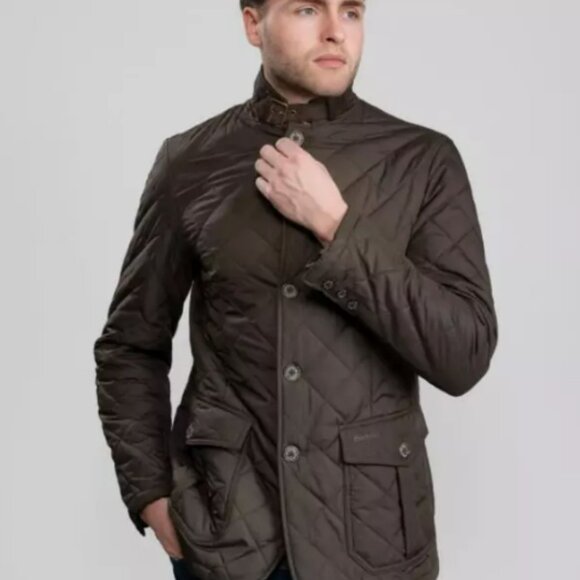 BARBOUR LUTZ Men's Quilted Jacket MSRP$380 Rugged & Sophisticated